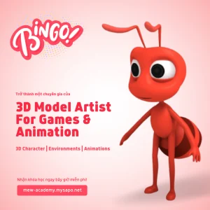 Khóa học thiết kế 3D Model Artist cho game và xử lý Animation